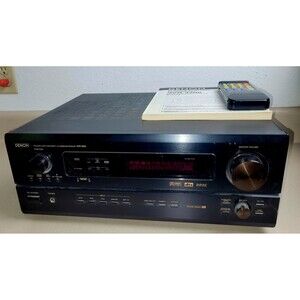 Denon AVR 3300 5.1 Channel 140 Watt Receiver With REMOTE AND MANUAL Bundle